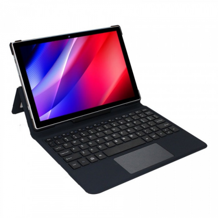 Tableta iHunt Tablet PC 10 Pro Gri + Tastatura, 4G, IPS 10.1 , Android 11, 4GB RAM, 64GB ROM, SC9863A OctaCore, 7680mAh, Dual SIM imagine noua