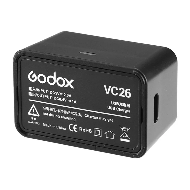 incarcator de baterii GODOX VC26 pentru V1 AD100PRO [2]