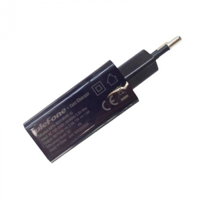 Incarcator original Ulefone APS-KI018WE-G Negru [2]