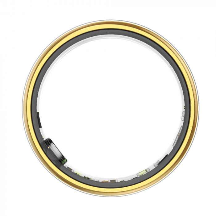 Inel iSEN R06 Smart Ring Gold, HR, SpO2, Monitorizare somn, Contor pasi, Multi Sport, Aplicatie dedicata: QRing, 15mAh, 5ATM [5]
