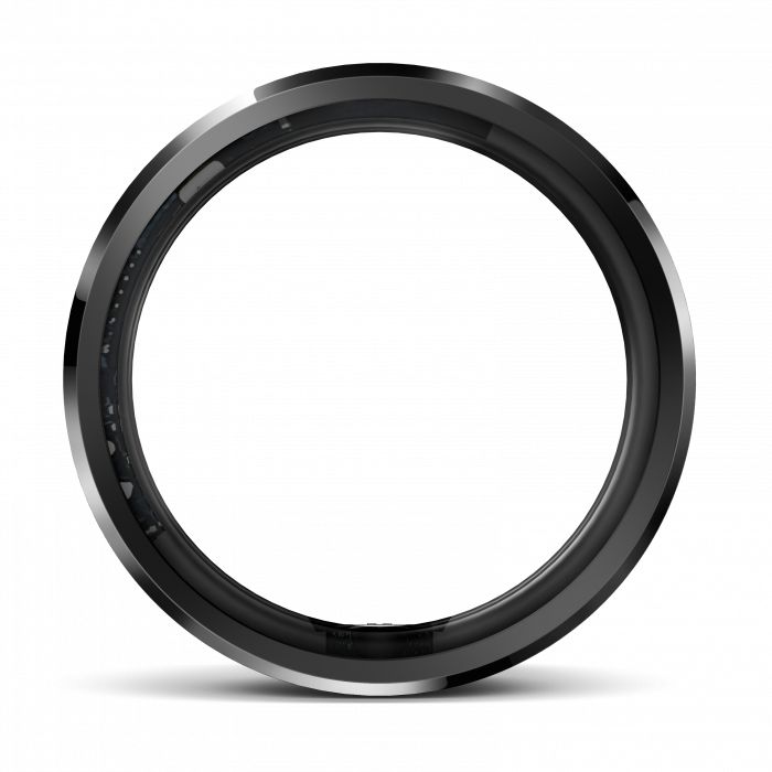 iSEN R6 Okosgyűrű, HR, SpO2, Hőmérséklet, Alvásfigyelés, Multi Sport, Dedikált alkalmazás: EcTri, 18mAh, IP68, Black [6]