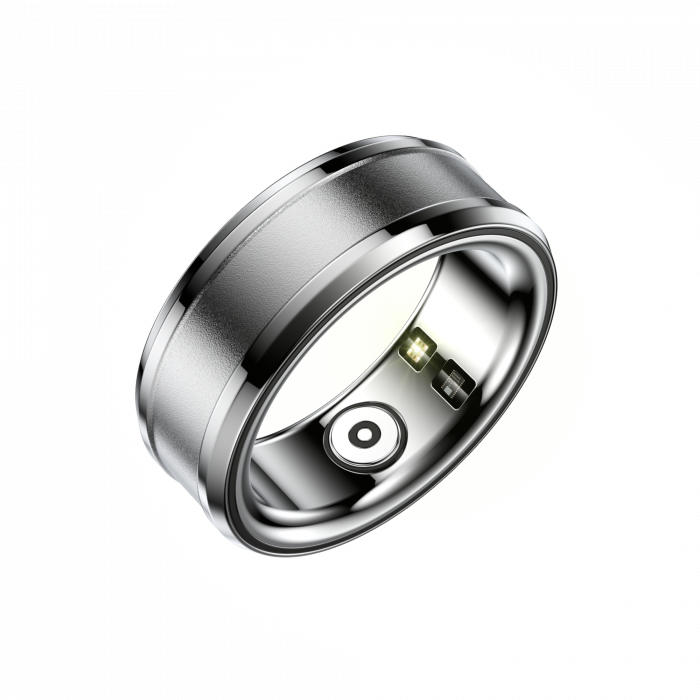 iSEN R3 Okosgyűrű, HR, SpO2, Hőmérséklet, Alvásfigyelés, Multi Sport, Dedikált alkalmazás: EcTri, 18mAh, IP68, Silver [6]