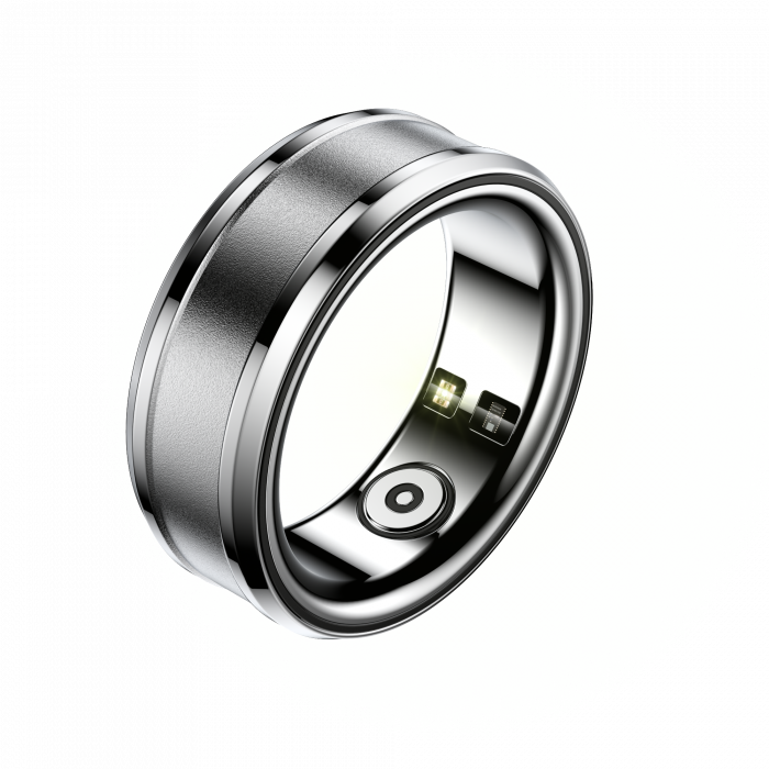 iSEN R3 Okosgyűrű, HR, SpO2, Hőmérséklet, Alvásfigyelés, Multi Sport, Dedikált alkalmazás: EcTri, 18mAh, IP68, Silver [3]