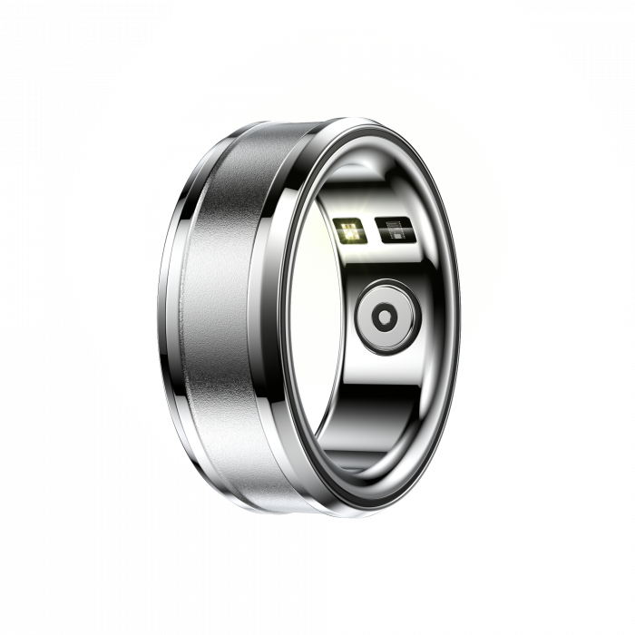 iSEN R3 Okosgyűrű, HR, SpO2, Hőmérséklet, Alvásfigyelés, Multi Sport, Dedikált alkalmazás: EcTri, 18mAh, IP68, Silver [2]