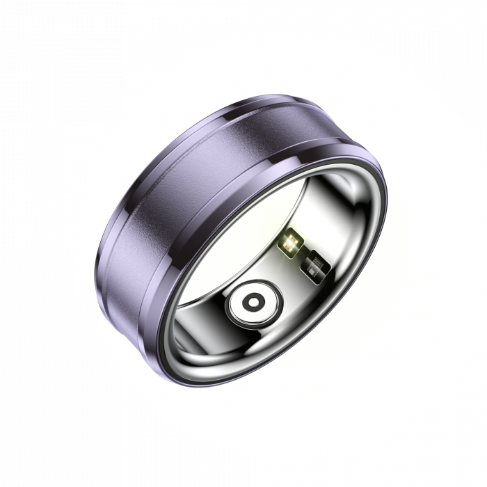 iSEN R3 Okosgyűrű, HR, SpO2, Hőmérséklet, Alvásfigyelés, Multi Sport, Dedikált alkalmazás: EcTri, 18mAh, IP68, Purple [5]