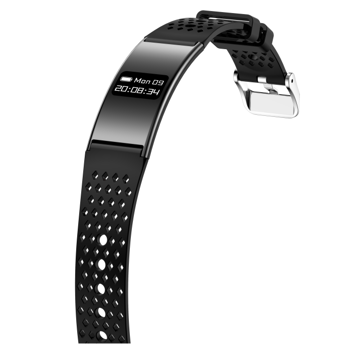 iSEN B8 Ceas Inteligent, Negru cu bratara Neagra, Silicon, Ritm Cardiac & Oxigen Sange, Detectare Presiune, Urmarire Somn & Activitate, Sanatate Femei, 33mAh, BLE 5.3, Incarcare Magnetica [3]