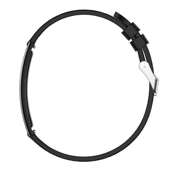 iSEN B8 Ceas Inteligent, Negru cu bratara Neagra, Silicon, Ritm Cardiac & Oxigen Sange, Detectare Presiune, Urmarire Somn & Activitate, Sanatate Femei, 33mAh, BLE 5.3, Incarcare Magnetica [2]