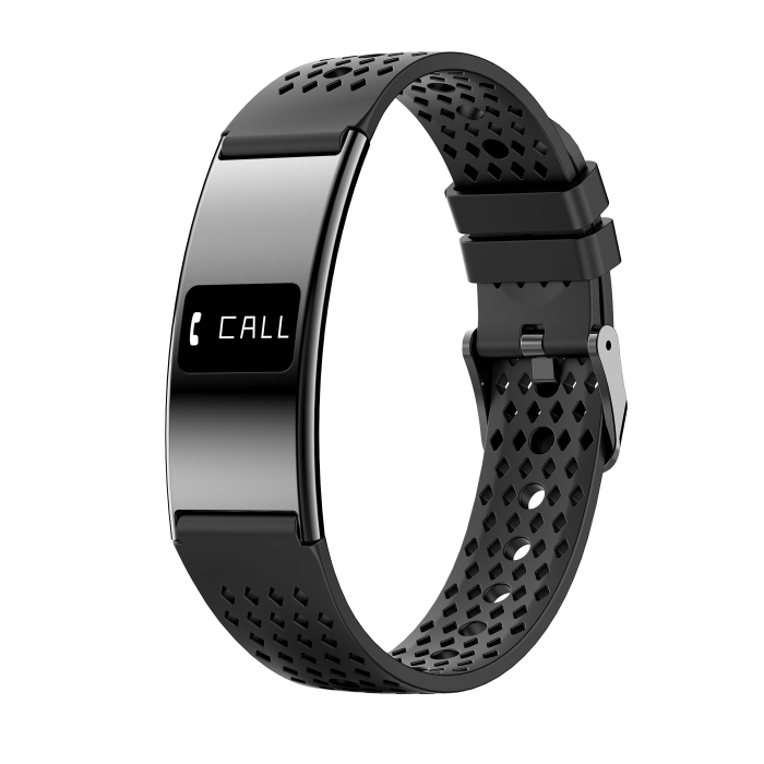 iSEN B8 Ceas Inteligent, Negru cu bratara Gri, Silicon, Ritm Cardiac & Oxigen Sange, Detectare Presiune, Urmarire Somn & Activitate, Sanatate Femei, 33mAh, BLE 5.3, Incarcare Magnetica [2]