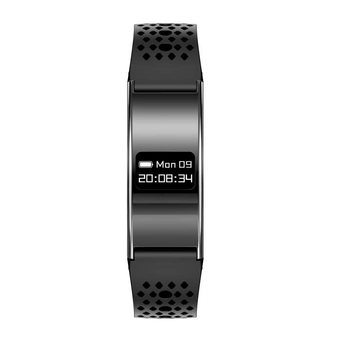 iSEN B8 Ceas Inteligent, Negru cu bratara Gri, Silicon, Ritm Cardiac & Oxigen Sange, Detectare Presiune, Urmarire Somn & Activitate, Sanatate Femei, 33mAh, BLE 5.3, Incarcare Magnetica [5]