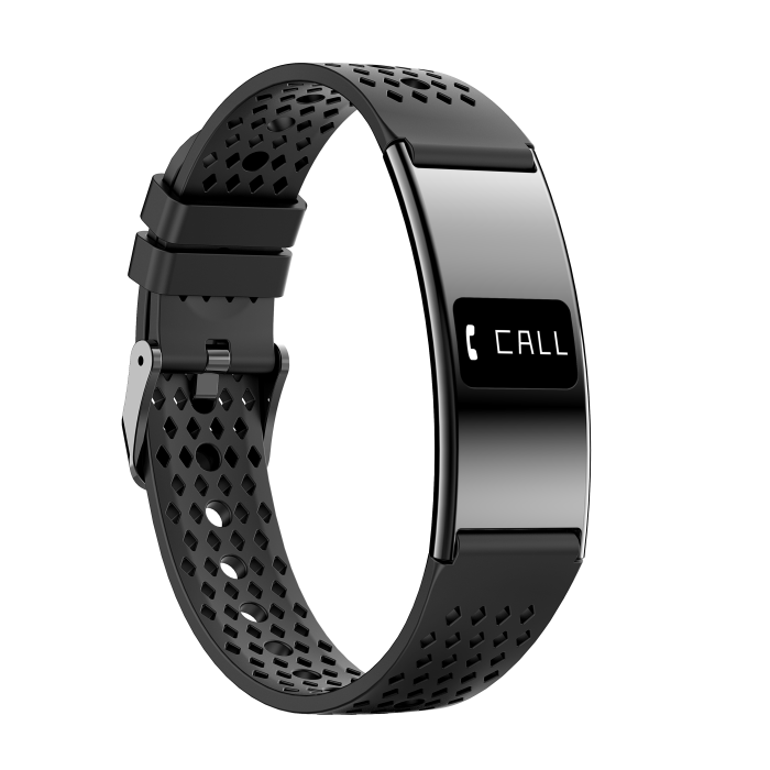 iSEN B8 Ceas Inteligent, Negru cu bratara Gri, Silicon, Ritm Cardiac & Oxigen Sange, Detectare Presiune, Urmarire Somn & Activitate, Sanatate Femei, 33mAh, BLE 5.3, Incarcare Magnetica [4]