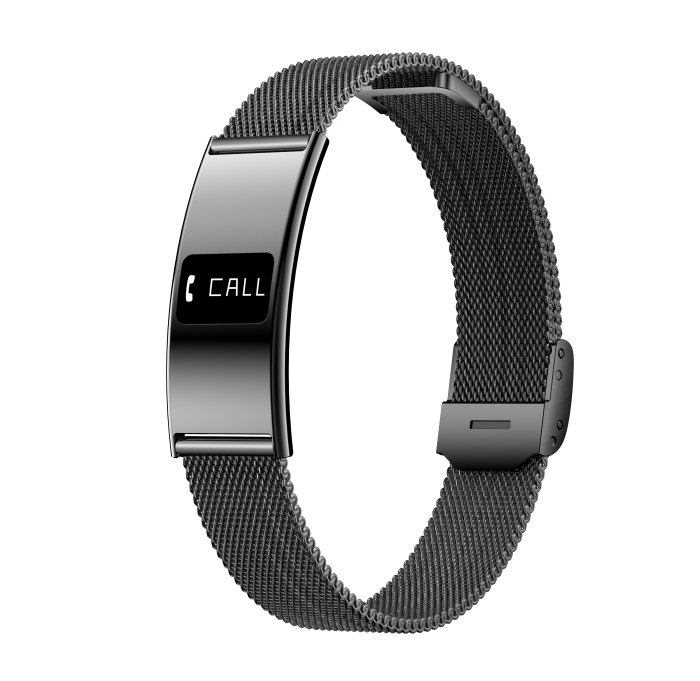 iSEN B8 Ceas Inteligent, Negru cu bratara Gri, Aliaj de zinc, Ritm Cardiac & Oxigen Sange, Detectare Presiune, Urmarire Somn & Activitate, Sanatate Femei, 33mAh, BLE 5.3, Incarcare Magnetica [2]