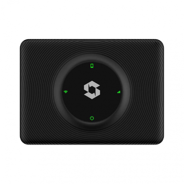 iSEN Smart Box pentru Tesla T2C Negru, 4G, iPhone 6 sau iOS 10+, Tesla OS, Bluetooth 4.2, Wi-fi, GPS, Asistent vocal Siri, Indicator LED