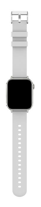 iSEN V96 Smartwatch, Alb, 1.83" HD, Ritm Cardiac, Tensiune Arteriala, Oxigen in Sange (SpO2), Functie Apel, 280 mAh, IP67, Curea Silicon, Aplicatia DaFit, Control Muzica, Vreme, Android 5.2 / iOS 9 [22]