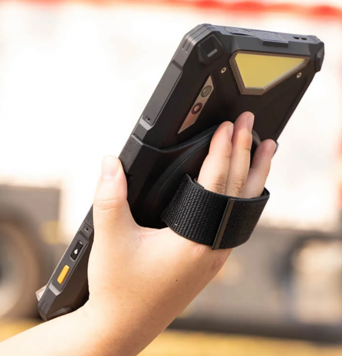 Ulefone Armor Pad 3 Pro Hand strap, pentru seria Armor Pad 3, Rotire 360°, 2in1- suport mana/masa [3]