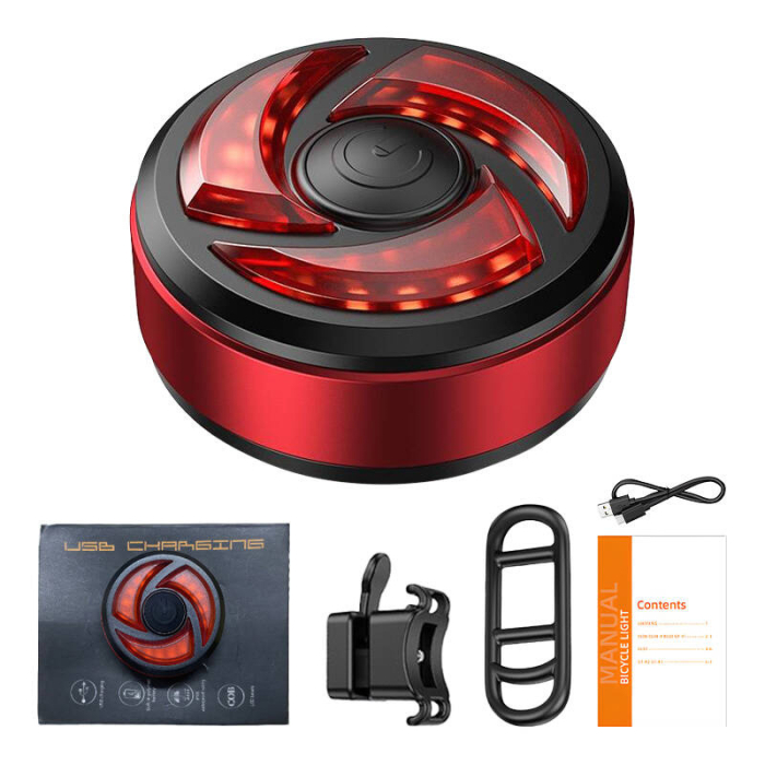 Lampa spate pentru bicicleta Superfire BTL02 - USB, 330 mAh, 3 moduri [3]