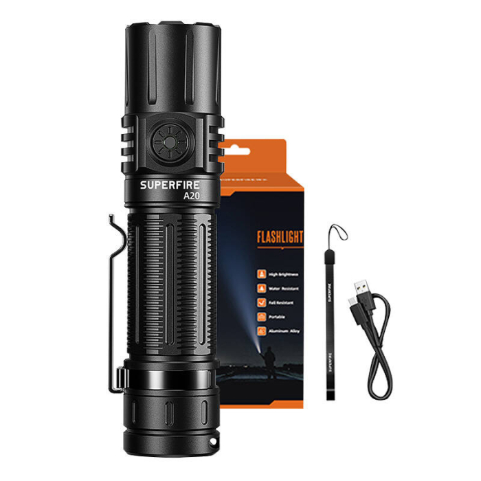 Lanterna Superfire A20 - 1700 lm, 300 m, 5 moduri [3]