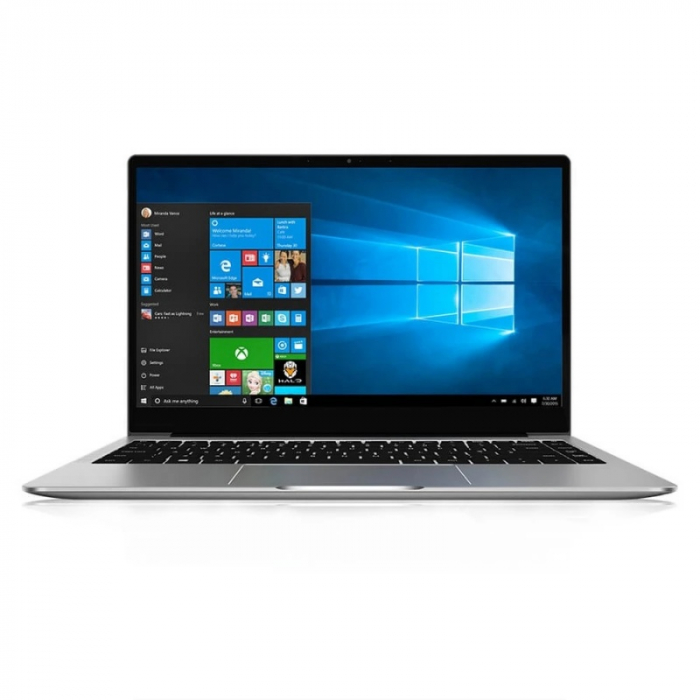 Laptop Blackview Acebook 1 Silver, IPS 14 FHD, Intel N4120, 4GB RAM DDR4, 128GB SSD, Bluetooth v4.2, USB Type-C, 6000mAh, Windows 10 Home imagine noua