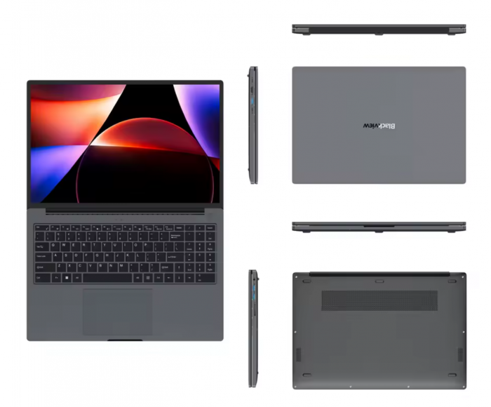 Laptop Blackview AceBook 12, Gri, 16" FHD+, Intel® Core i5-1030NG7, Windows 11 Pro, 16GB LPDDR4 + 512GB SSD (extensibil până la 2TB), Baterie 57Wh, Incarcare rapida de 65 W [3]