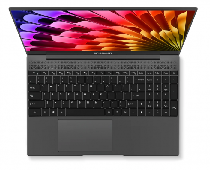 Laptop Teclast F16 Plus, Gray, 15.6" IPS, Intel® Celeron® Processor N4120, 12GB RAM, 512GB SSD, Windowns 11 Pro, 5000mAh [3]