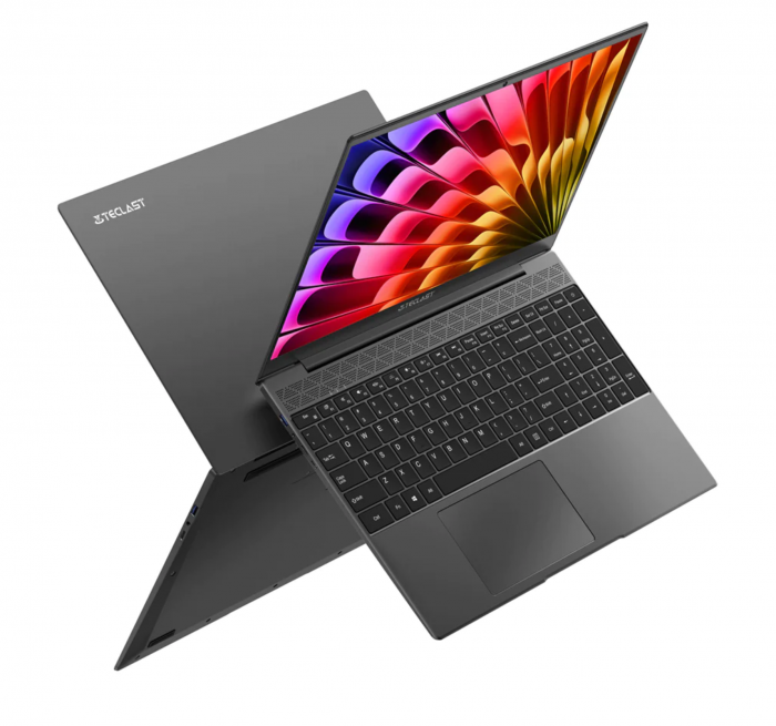 Laptop Teclast F16 Plus, Gray, 15.6" IPS, Intel® Celeron® Processor N4120, 12GB RAM, 512GB SSD, Windowns 11 Pro, 5000mAh [5]