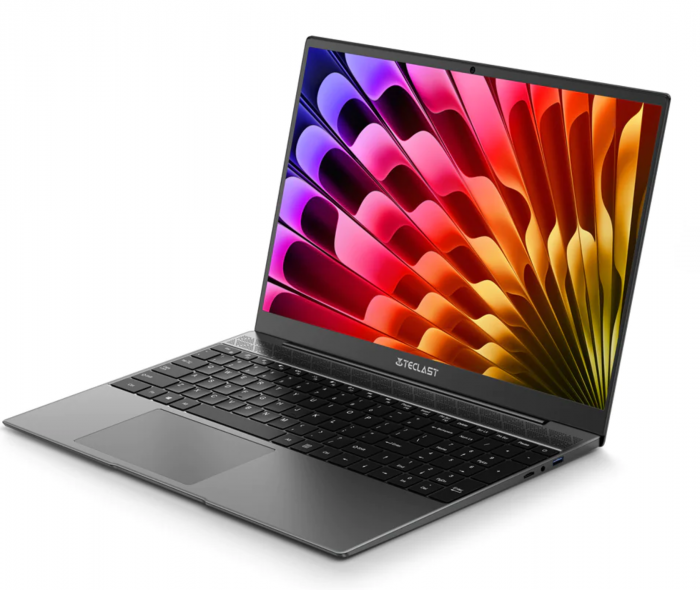 Laptop Teclast F16 Plus, Gray, 15.6" IPS, Intel® Celeron® Processor N4120, 12GB RAM, 512GB SSD, Windowns 11 Pro, 5000mAh [2]