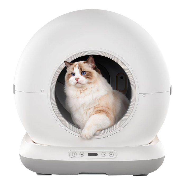 Litiera Automata iHunt Smart Cat Litter V6, Wi-Fi, Senzori, Aplicatie Smart [2]