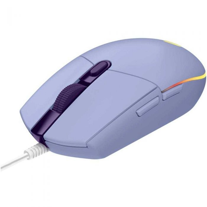 Logitech G102 Lightsync Gaming Mouse, Purple, 8000 DPI, Optical Sensor, RGB, 6 Buttons, USB [3]