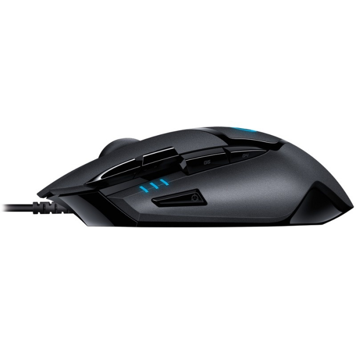 Logitech G402 Hyperion Fury Gaming Mouse, Black, 4000 DPI, Optical Sensor, 8 Buttons, USB, 16G Acceleration [4]