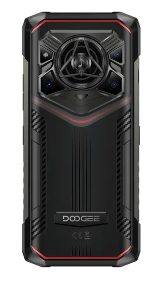 Mobiltelefon Doogee Blade 20 Pro, Piros, 4G, 6.6" HD+ IPS 90 Hz, 24 GB RAM (6 GB + 18 GB Extended), 256 GB ROM, 50 MP, Android 15, Unisoc T7200, Éjjellátó, 11 800 mAh battery, 18 W, Dual SIM [3]