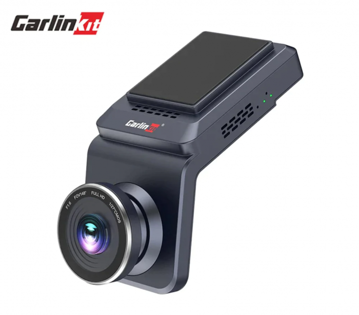 Camera bord CarlinKit T-Box AR, Sistem Carplay HD 1080P, Android 9.0, WIFI, Bluetooth, comenzi vocale, 4GB RAM+ 64GB ROM, Inregistrare 148