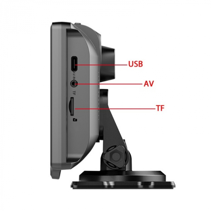 Navigator pentru bord iSEN CP26 DVR, 2K, 10" touch screen, CarPlay si Android Auto wireless, WiFi, Monitorizare parcare, Camera marsarier [5]