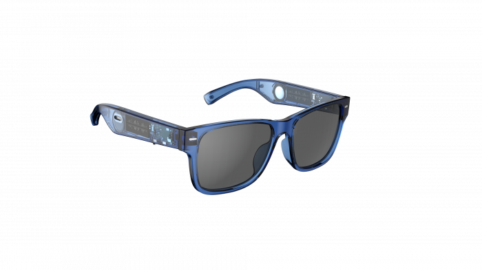 Doogee Smart Audio AJ01 napszemüveg, kék, hívások és bluetooth zene, dinamikus sztereó hangszóró, audio asszisztens, IPX4, 180 mAh [8]