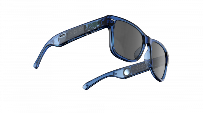 Doogee Smart Audio AJ01 napszemüveg, kék, hívások és bluetooth zene, dinamikus sztereó hangszóró, audio asszisztens, IPX4, 180 mAh [11]