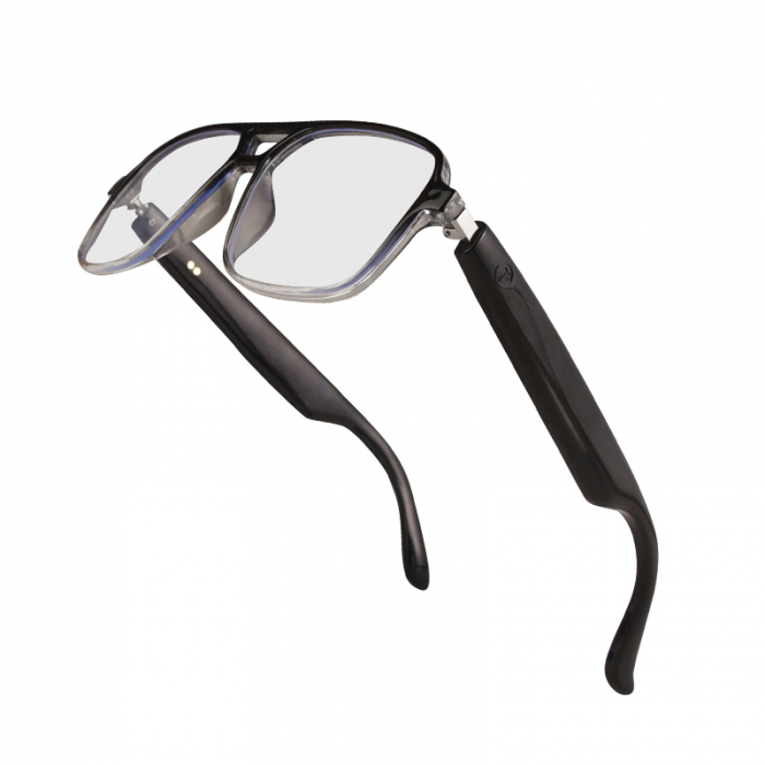 iSEN GS10 Okos napszemüveg, Polarizált lencsék, Unisex, Beépített mikrofon és hangszóró, Bluetooth zene és hívások, Hangasszisztens [2]