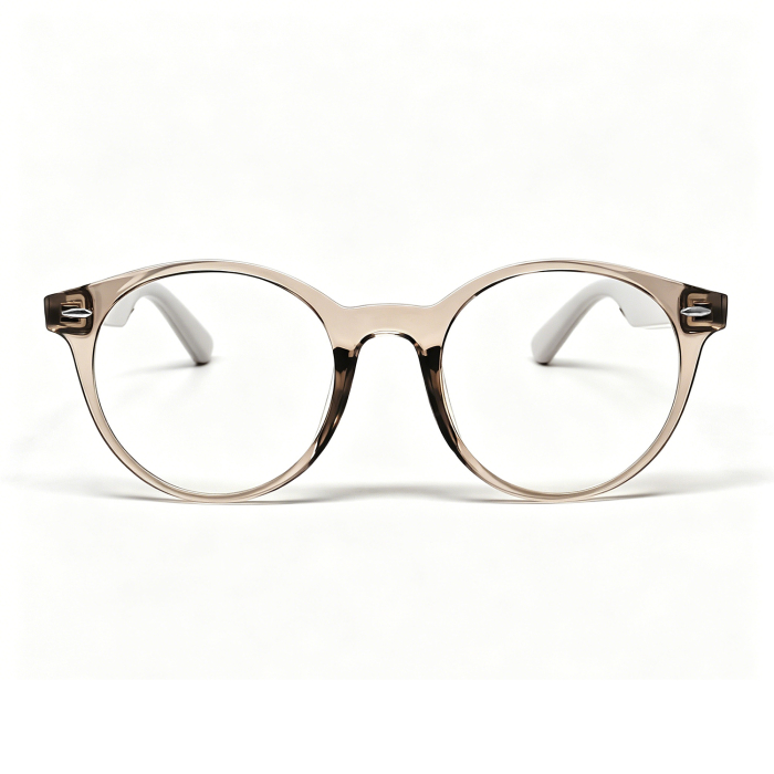 Ochelari Inteligenți iSEN GM81, Nude, Traducere AI, Bluetooth 5.4, Apeluri, Muzică, Asistent Vocal, Control Tactil, Protecție UV și Lumină Albastră [4]