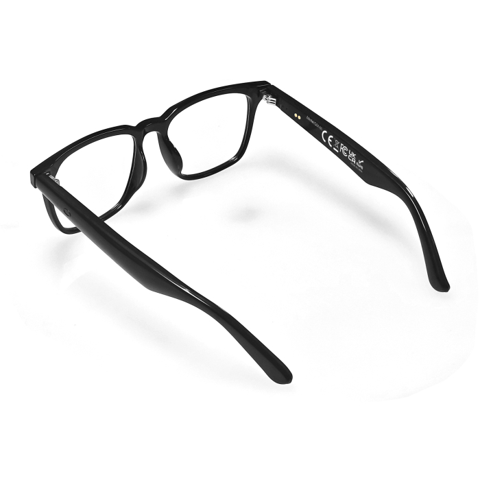 iSEN GM86 Smart Glasses, Clear Lenses, AI Translation, Bluetooth 5.4, Bluetooth Calls, Music, Voice Assistant, Touch Control, Blue Light & UV Protection [5]
