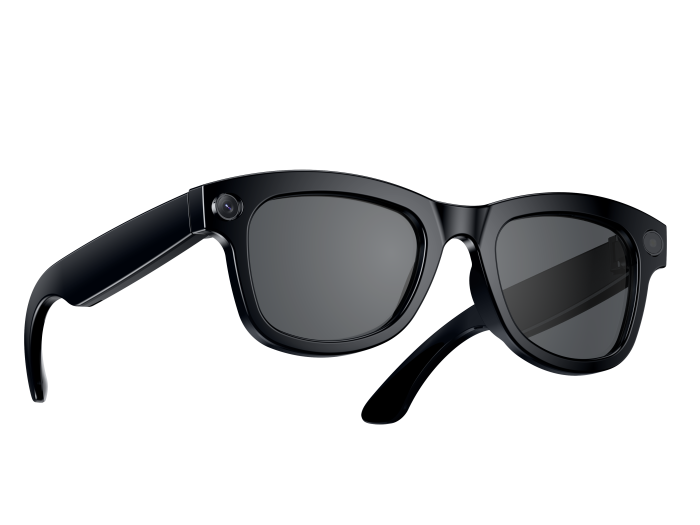 Smart Glasses iSEN M01 Pro, Black Lenses, Black Frame, AI Translation, 8MP AI Camera, 48g, 8.6H Use, Noise Reduction (ENC), Touch Control, Bluetooth 5.4, 1.5H Fast Charging [5]