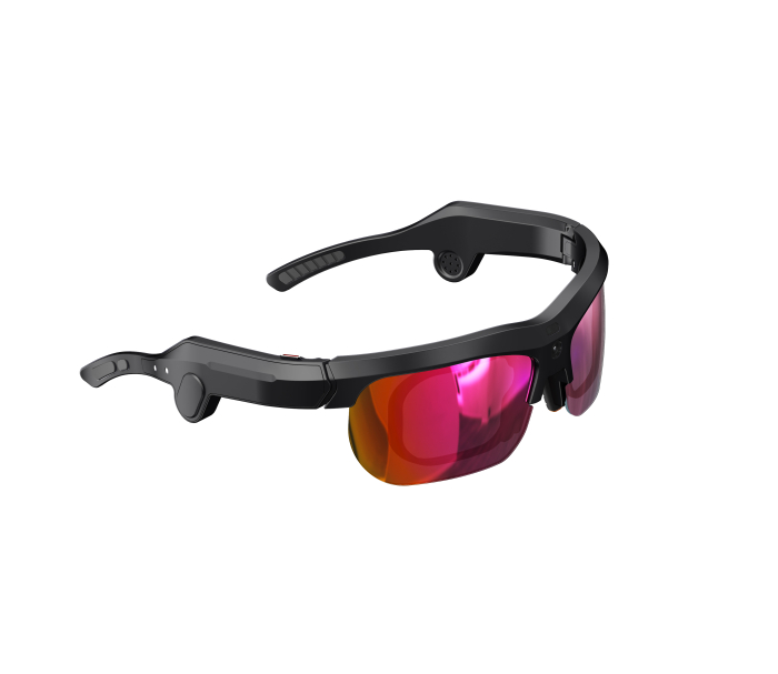 Ochelari Inteligenți Sport iSEN S100, Negru, Cameră Sony 13MP, Înregistrare 1080P, AI ChatGPT, Wi-Fi 6, Traducere Vocală, Control Tactil, 290mAh [2]