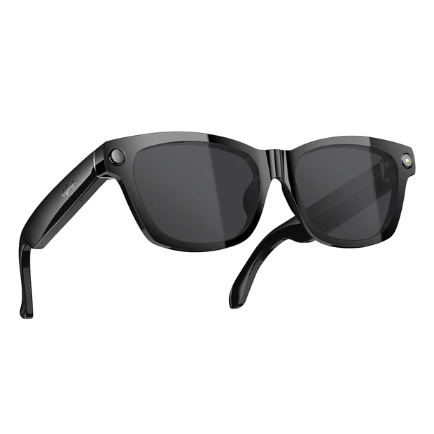 Ochelari Inteligenți Blackview BV100 AI, Negru, Cameră 8MP, Bluetooth, WiFi, Asistent Vocal AI, Traducere în Timp Real [3]