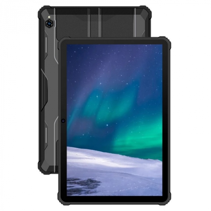 Tableta Oukitel RT1 Negru, 10.1 FHD+, 4GB RAM, 64GB ROM, Helio P22 OctaCore, IP68, 10000mAh, Dual SIM imagine noua