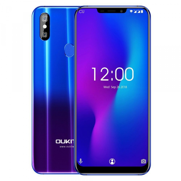 Telefon mobil Oukitel U23, 6.18 inch Notch Display, Android 8.1, MTK6763T Helio P23 OctaCore, 6G RAM,64G ROM, Incarcare Wireless, Face ID