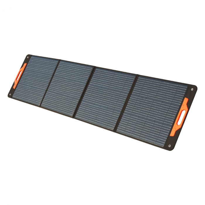 Panou solar portabil Blackview Oscal PM200, 200W, Pliabil in 4 bucati, Picioare reglabile, 7kg