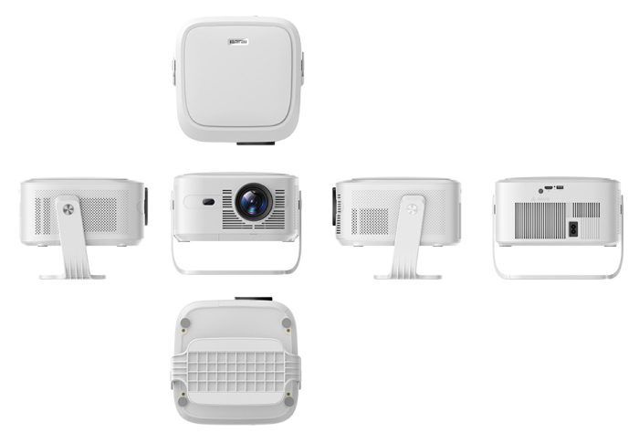 Portable projector iSEN HY450 MAX, 8K, 2GB RAM, 32GB ROM, 1080p, Android 14, Allwinner H726 Quad-core, 900 lumens, 15W speaker [4]