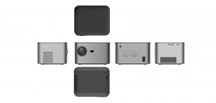 Proiector LCD iSEN HY-350, Decodare 4K, 2GB RAM, 32GB ROM, Android 11, Focalizare electronica, CPU Allwinner H713, GPU Mali-G31, Dual band WiFi6+BT5.0 [3]