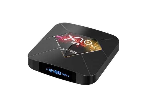 R-TV BOX X10 Plus, 6K, Android 9.0, Allwinner H6 CPU, QuadCore, 2.4G WiFi, 4GB RAM, 64GB ROM, USB 3.0 imagine