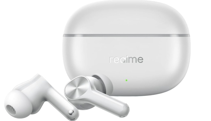 Căști Realme Buds T200 Lite In-Ear, Gri, True Wireless, Bluetooth 5.4, Reducere Zgomot, Autonomie până la 48h [2]