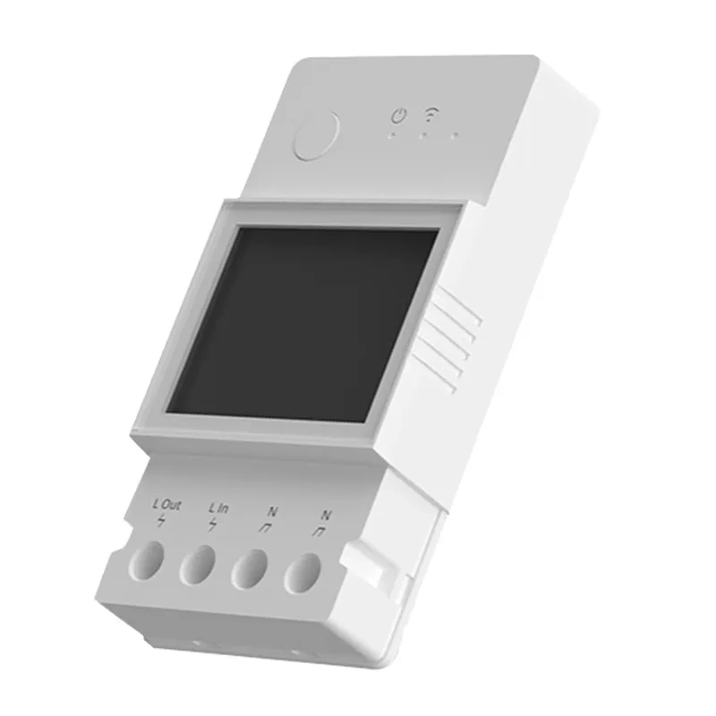 Releu Wi-Fi cu functie de masurare a curentului Sonoff POWR320D POW Elite [2]