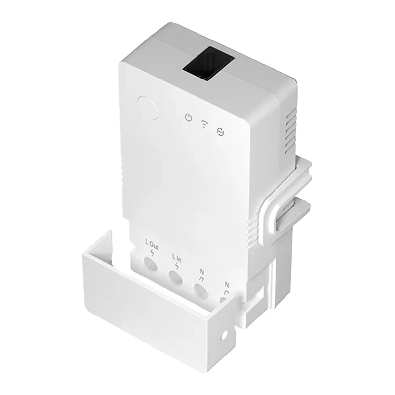 Releu Wi-Fi cu functie de masurare a temperaturii si umiditatii Sonoff THR316 TH Origin [2]