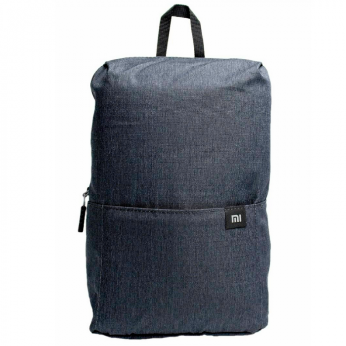 Rucsac Xiaomi Mini Backpack Negru, 7 litri, Rezistent la apa si la uzura, Catarama ajustabila Nx Lite, Buzunar frontal