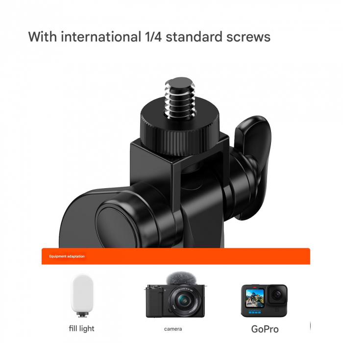 Selfie Stick Trepied Extensibil iSEN A81S Negru, 1900mm, Rotatie universala, Telecomanda Bluetooth Detasabila, Maner Anti-vibratii, 120mAh [6]